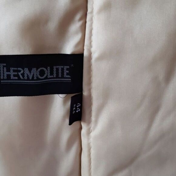 Vintage Oleg Cassini Signature Collection Mens Trench Coat Sz 44R - Picture 5 of 7